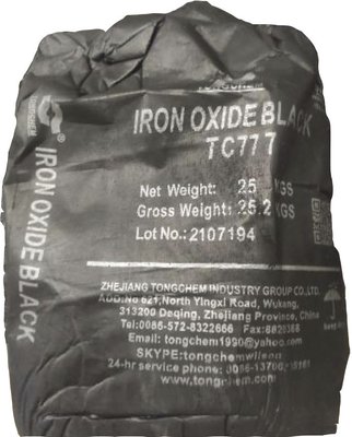 Пигмент экстра-черный железоокисный Tongchem 777 сухой Китай 25 кг ПИГМ-17 фото