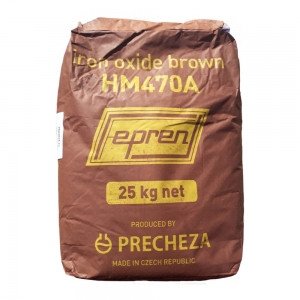 Пигмент коричневый железоокисный Precheza М-470А сухой Чехия 25 кг ПИГМ-48 фото